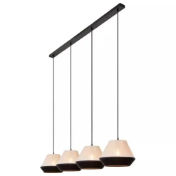 Lucide KALA - Hanglamp - 4xE14 - Taupe