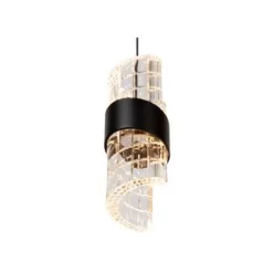 Lucide KLIGANDE Hanglamp-Zwart-LED Dimb.-7,8W-2700K