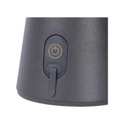 Lucide LA DONNA - Tafellamp Buiten - Ø 19,7 cm - LED Dimb. - 1x2W 2700K - IP54 - 3 StepDim - Antraciet Lucide