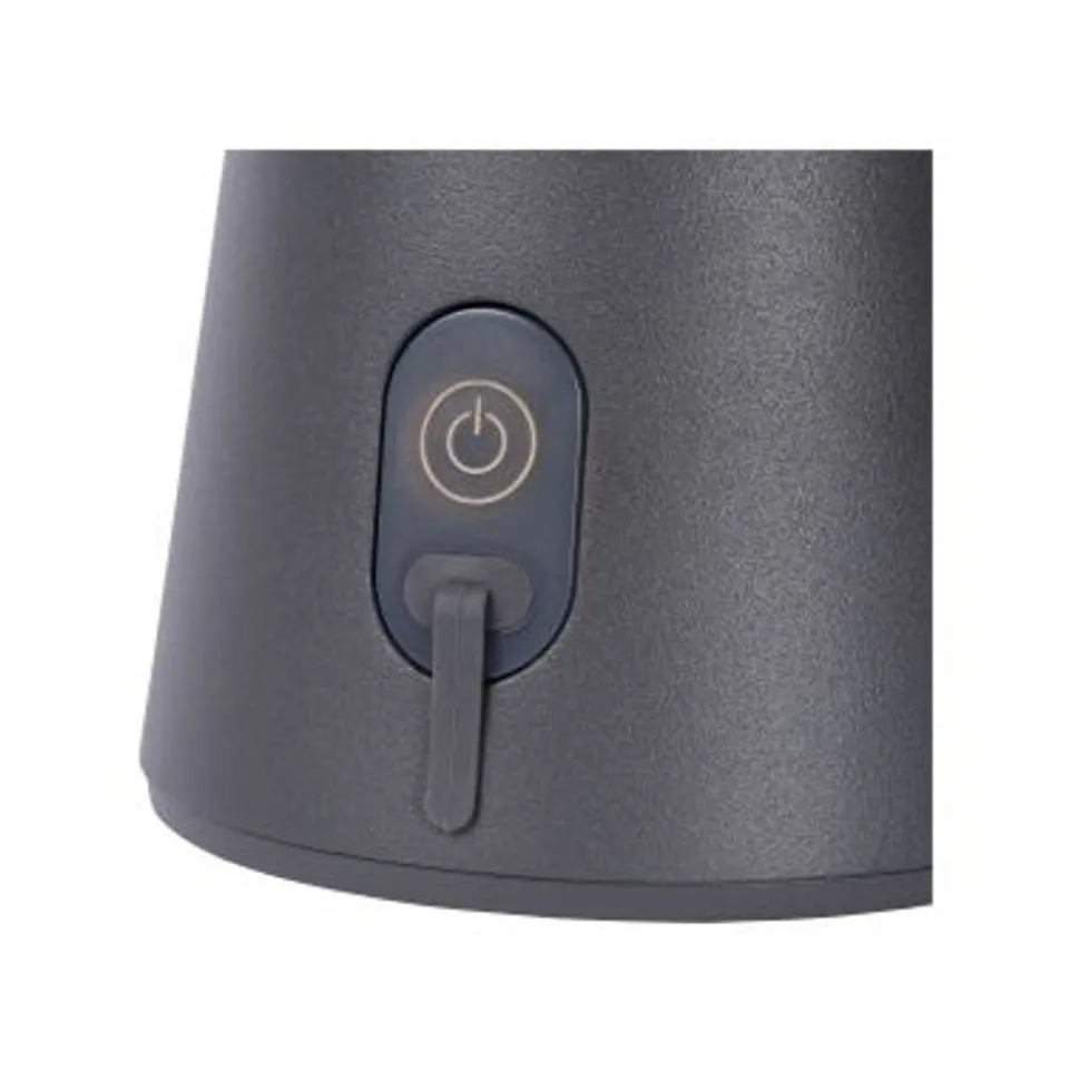 Lucide LA DONNA - Tafellamp Buiten - Ø 19,7 cm - LED Dimb. - 1x2W 2700K - IP54 - 3 StepDim - Antraciet Lucide