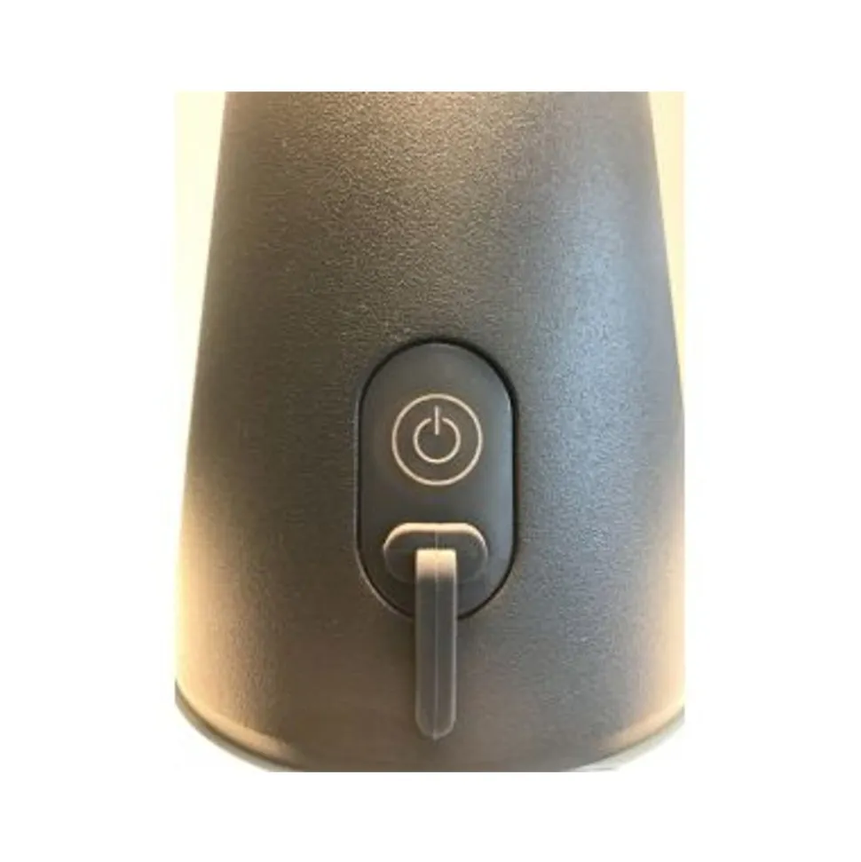 Lucide LA DONNA - Tafellamp Buiten - Ø 19,7 cm - LED Dimb. - 1x2W 2700K - IP54 - 3 StepDim - Antraciet Lucide