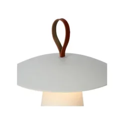 Lucide LA DONNA - Tafellamp Buiten - Ø 19,7 cm - LED Dimb. - 1x2W 2700K - IP54 - 3 StepDim - Wit