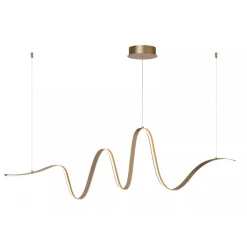 Lucide LAMBADA Hanglamp-Mat Go.-LED Dimb.-34W-2700K/3200K