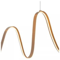 Lucide LAMBADA Hanglamp-Mat Go.-LED Dimb.-34W-2700K/3200K