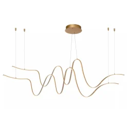 Lucide LAMBADA Hanglamp-Mat Go.-LED Dimb.-53W-2700K/3200K