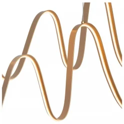 Lucide LAMBADA Hanglamp-Mat Go.-LED Dimb.-53W-2700K/3200K