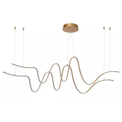 Lucide LAMBADA Hanglamp-Mat Go.-LED Dimb.-53W-2700K/3200K