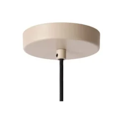 Lucide LAMBRES Hanglamp-Taupe-1xE27-40W-Alumin.