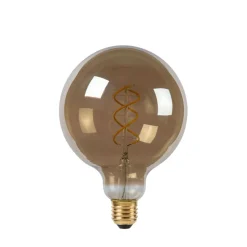 Lucide Lamp LED Globe 12.5cm 5W 180LM 2200K Dimbaar Smoke