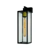 Lucide LAURENS Wandlamp Buiten-Zwart-1xE27-40W-IP54-Glas