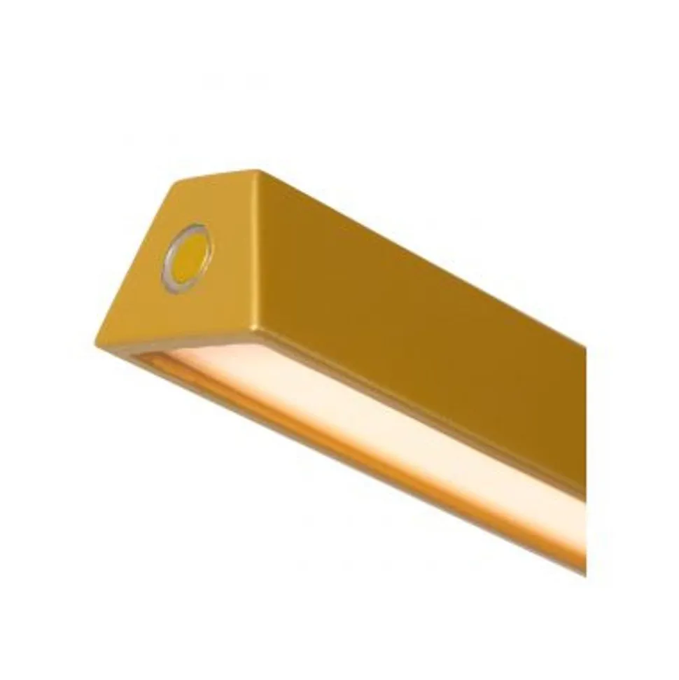 Lucide LAVALE Leeslamp-Okerge.-LED Dimb.-3W-2700K-Metaal