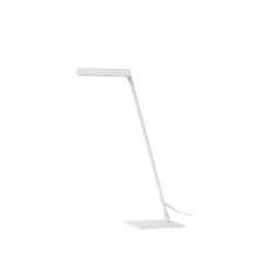Lucide LAVALE Tafellamp-Wit-LED Dimb.-3W-2700K-Metaal