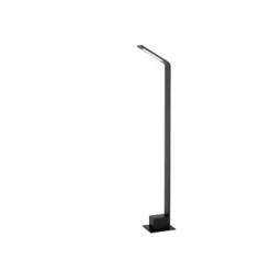 Lucide LAWFORD Sokkellamp Buiten-Zwart-LED-6W-3000K-IP54