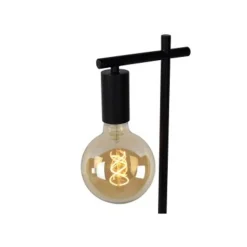 Lucide LEANNE Tafellamp E27/40W Zwart