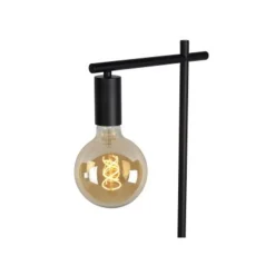 Lucide LEANNE Vloerlamp E27/40W Zwart