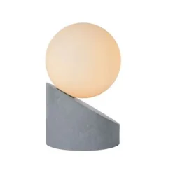 Lucide LEN - Tafellamp - Ø 10 cm - 1xG9 - Grijs