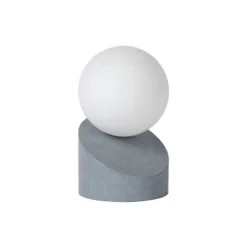 Lucide LEN - Tafellamp - Ø 10 cm - 1xG9 - Grijs