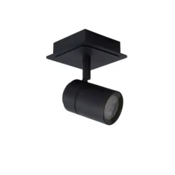 Lucide LENNERT Plafondspot 5W/GU10 Mat Zwart