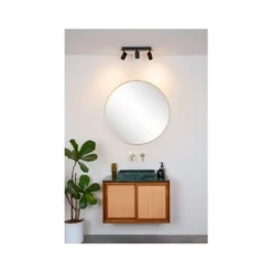 Lucide LENNERT Plafondspot 3x5W/GU10 Mat Zwart