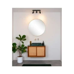 Lucide LENNERT Plafondspot 3x5W/GU10 Mat Zwart