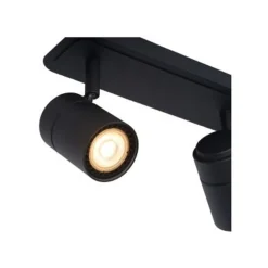 Lucide LENNERT Plafondspot 3x5W/GU10 Mat Zwart