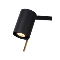 Lucide LESLEY - Bureaulamp - 1xGU10 - Zwart