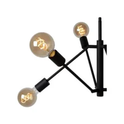 Lucide LESTER - Hanglamp - 6xE27 - Zwart