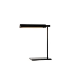 Lucide LEVI - Bureaulamp - LED Dimb. - 3 StepDim - Zwart