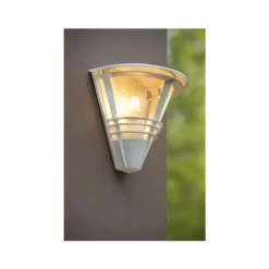 Lucide LIVIA - Wandlamp Buiten - 1xE27 - IP44 - Wit