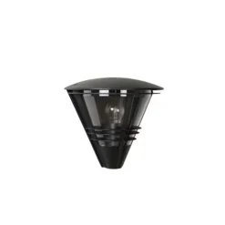 Lucide LIVIA - Wandlamp Buiten - 1xE27 - IP44 - Zwart