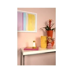 Lucide LORALI Tafellamp-Okerge.-LED Dimb.-1,2W