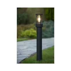 Lucide LORI - Sokkellamp Buiten - 1xE27 - IP44 - Antraciet