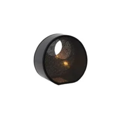 Lucide LOXIA Tafellamp-Zwart-1xE14-40W-Papier