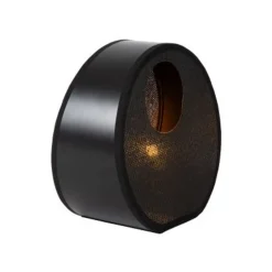 Lucide LOXIA Tafellamp-Zwart-1xE14-40W-Papier