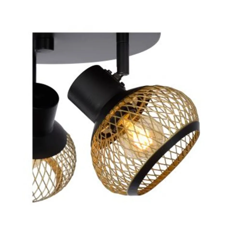 Lucide LUCAS Plafondspot-Mat Go.-3xE14-40W-Metaal