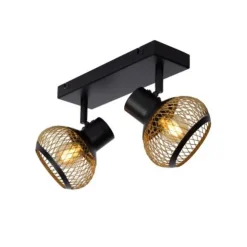 Lucide LUCAS Plafondspot-Mat Go.-2xE14-40W-Metaal