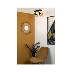 Lucide LUCAS Plafondspot-Mat Go.-2xE14-40W-Metaal