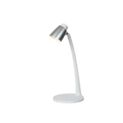 Lucide LUDO Bureaulamp-Wit-LED-4,5W-3000K-Kunsts.