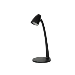 Lucide LUDO Bureaulamp-Zwart-LED-4,5W-3000K-Kunsts.