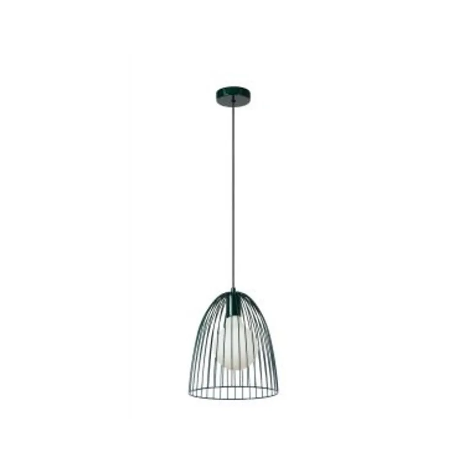 Lucide MACARONS Hanglamp-Groen-Ø24,5-1xE27-40W-Metaal