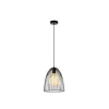 Lucide MACARONS Hanglamp-Zwart-Ø24,5-1xE27-40W-Metaal