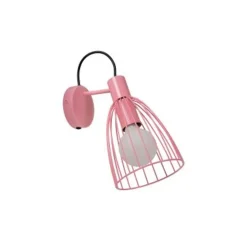 Lucide MACARONS Wandlamp-Roze-1xE27-40W-Metaal