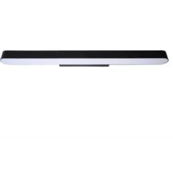 Lucide MADELON - Wandlamp Badkamer - LED - 1x18W 2700K - IP44 - Zwart Lucide