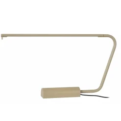 Lucide MADISON - Bureaulamp - LED Dim to warm - 1x6,5W 2600K/2800K - Taupe