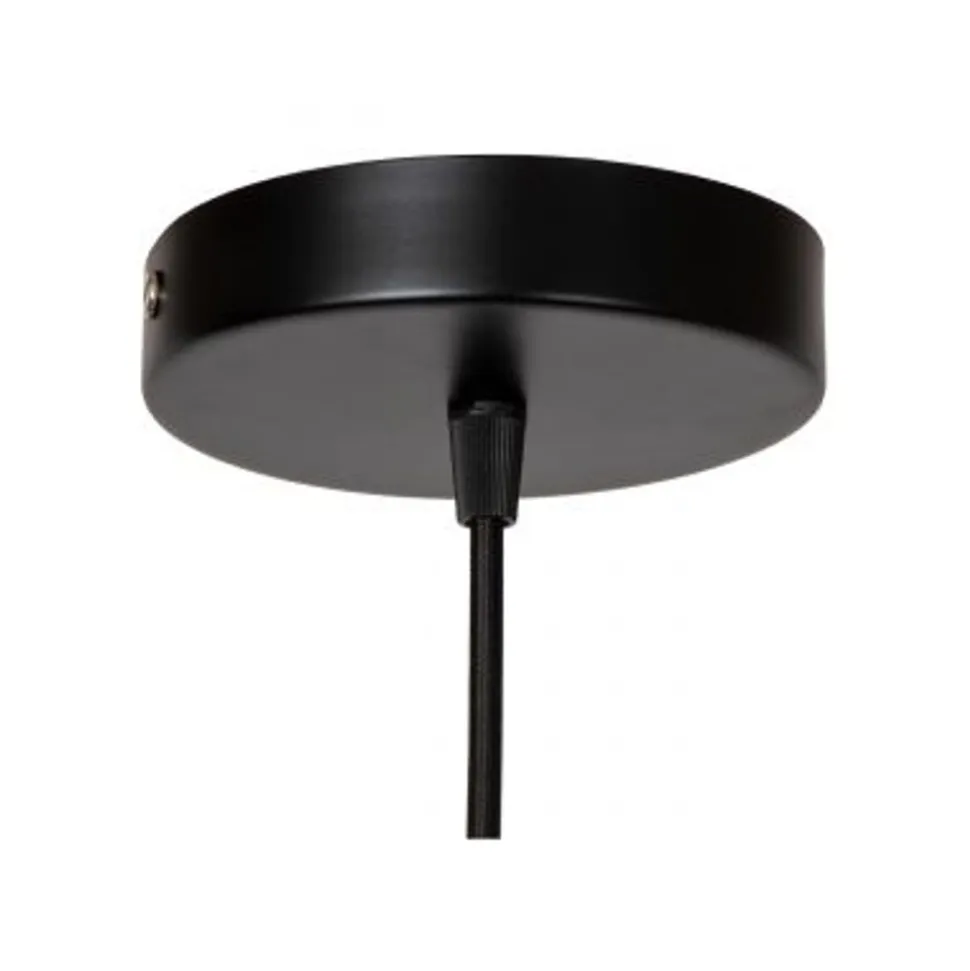 Lucide MADUKA Hanglamp-Zwart-1xE27-40W-Zeegra.