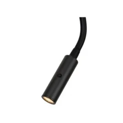 Lucide MAGIC Vloerlamp-Zwart-Ø24-1xE27-40W-Metaal