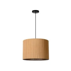 Lucide Magius - Hanglamp - Ø 42 cm - 1xE27 - Licht hout