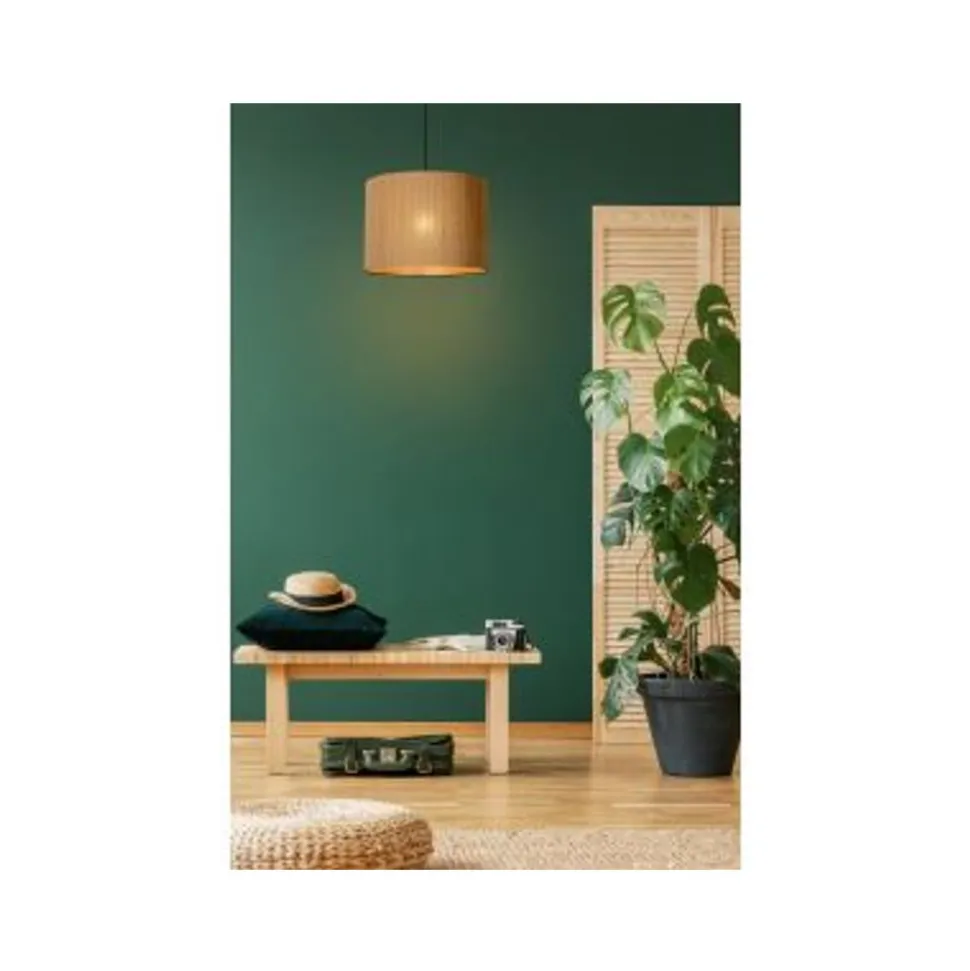 Lucide Magius - Hanglamp - Ø 42 cm - 1xE27 - Licht hout