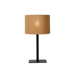 Lucide Magius - Tafellamp - Ø 28 cm - 1xE27 - Licht hout