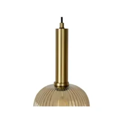 Lucide MALOTO - Hanglamp - Ø 20 cm - 1xE27 - Amber